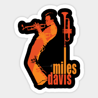 Miles Davis 'The Legend' Sticker